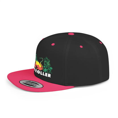 HIGH ROLLER Rastafarian Lion Snapback Cap