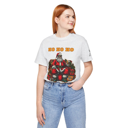 Ho Ho Ho Lot Of Weed Premium Cannabis Christmas T-Shirt