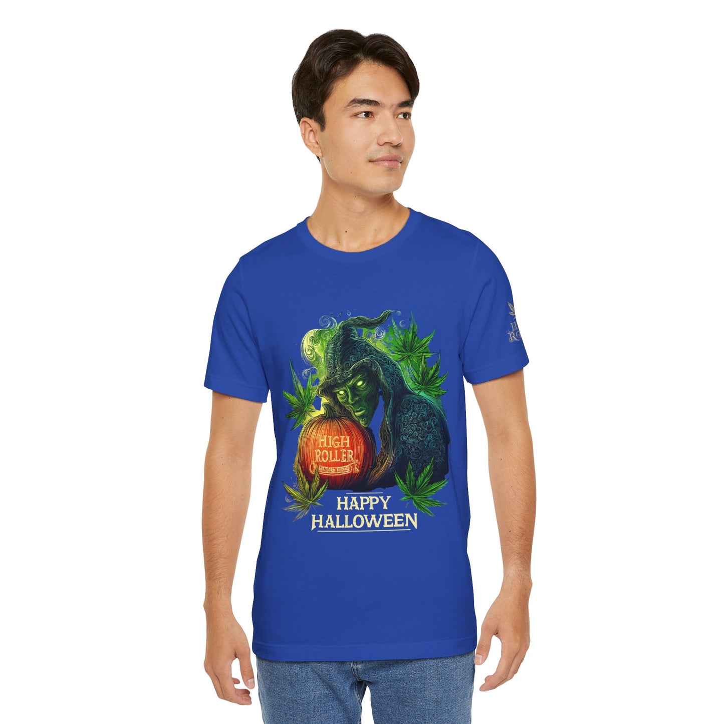 Cannabis Witch's Brew Halloween T-Shirt - Premium Spooky 420 Black Edition Apparel"