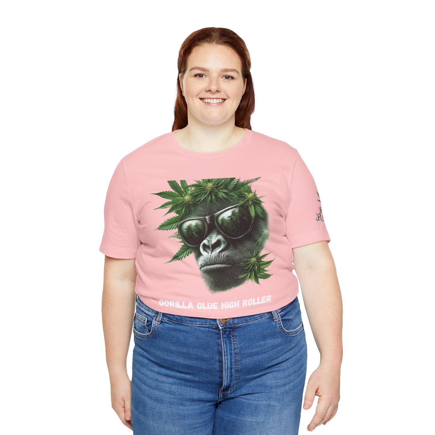 Gorilla Glue Elite Tee - Premium Airlume Cotton Cannabis Strain Culture Black Shirt