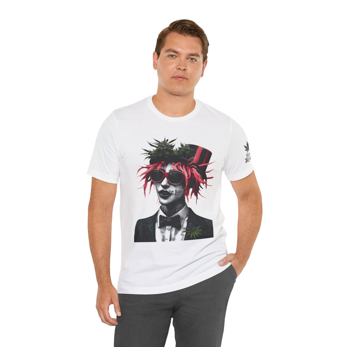 HIGH ROLLER CANNABIS GENTLEMAN T-SHIRT