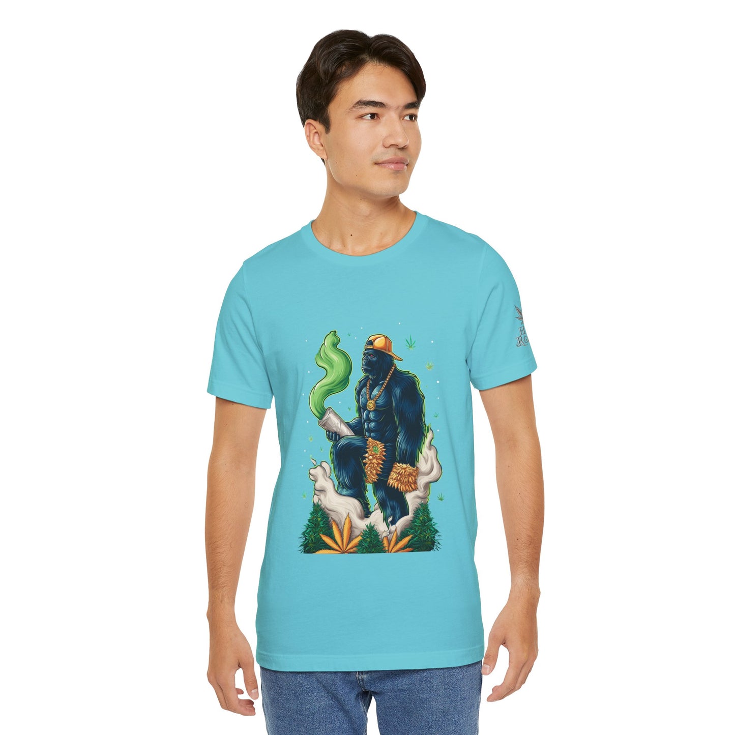 Bigfoot Cannabis Scholar T-Shirt - Premium Sasquatch 420 Lifestyle Apparel