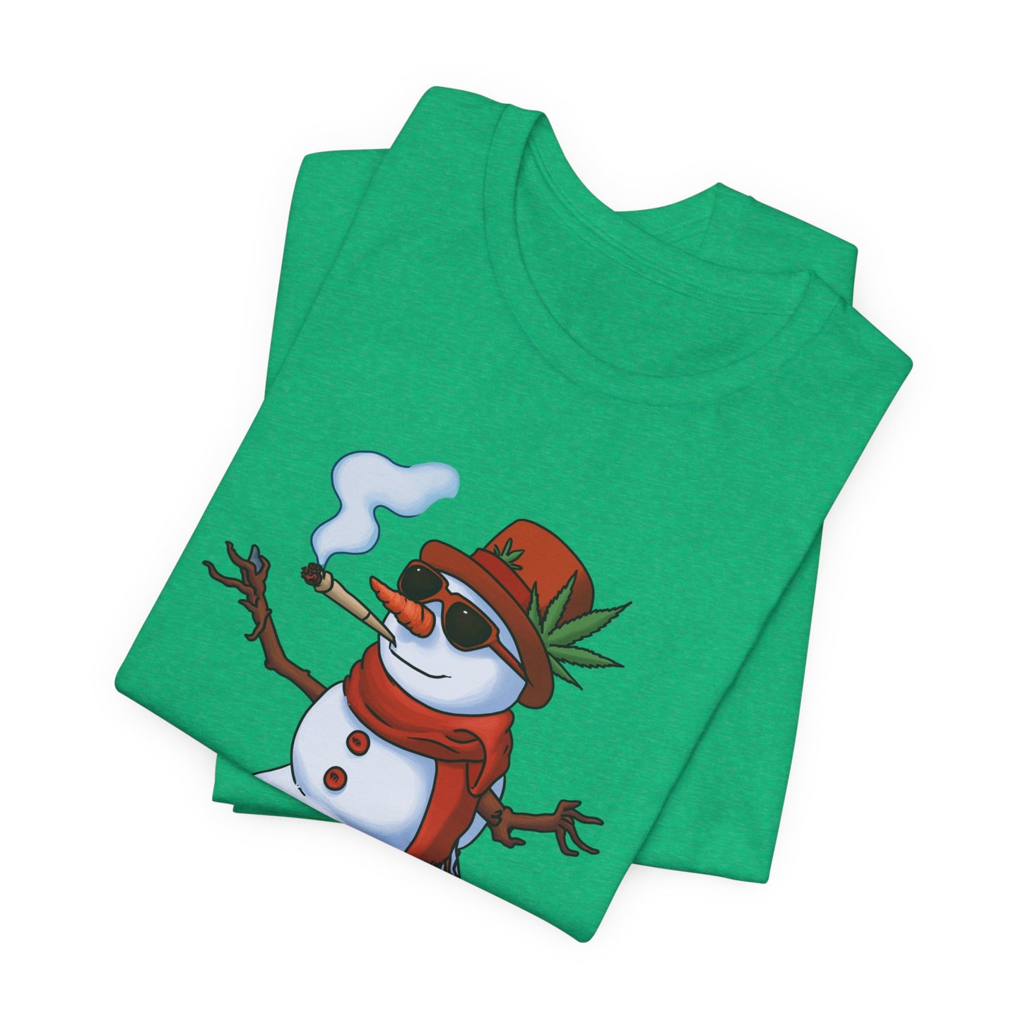Happy Holidaze Premium Cannabis Christmas T-Shirt