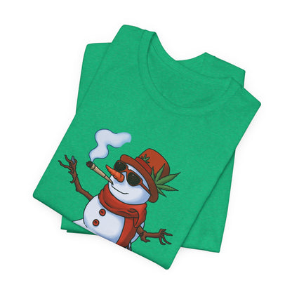 Happy Holidaze Premium Cannabis Christmas T-Shirt