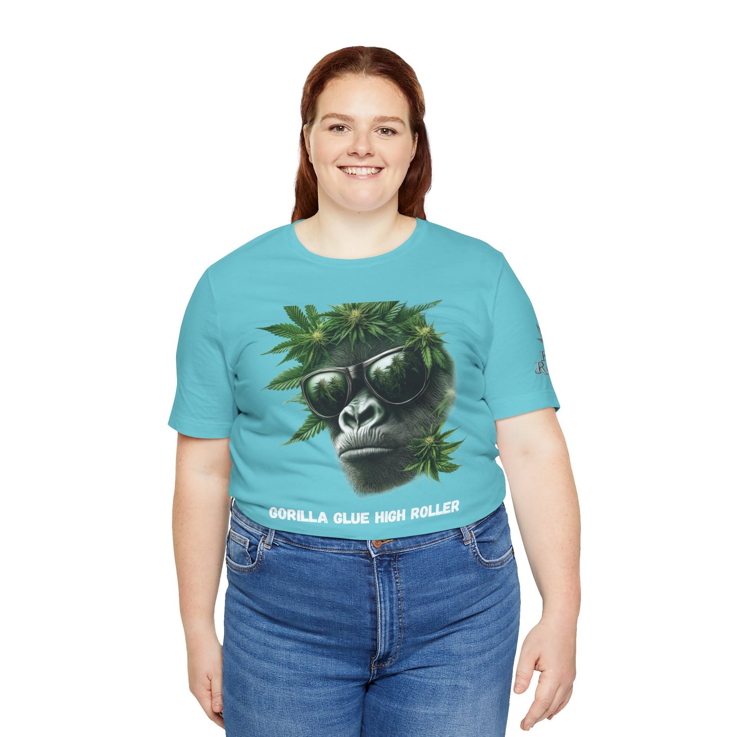 Gorilla Glue Elite Tee - Premium Airlume Cotton Cannabis Strain Culture Black Shirt