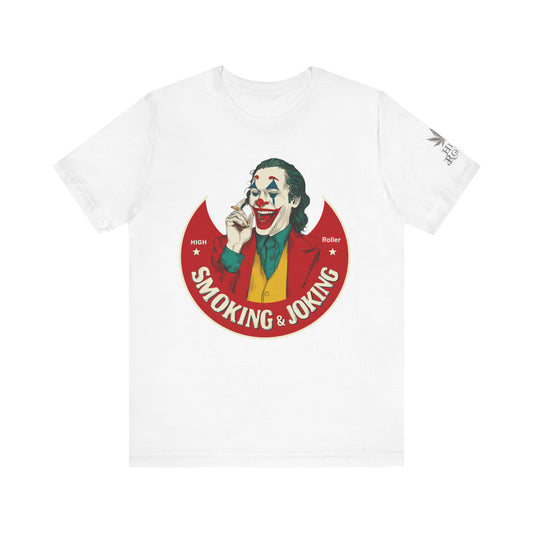 SMOKING & JOKING PURE CANVAS™ | PREMIUM DARK HUMOR TEE