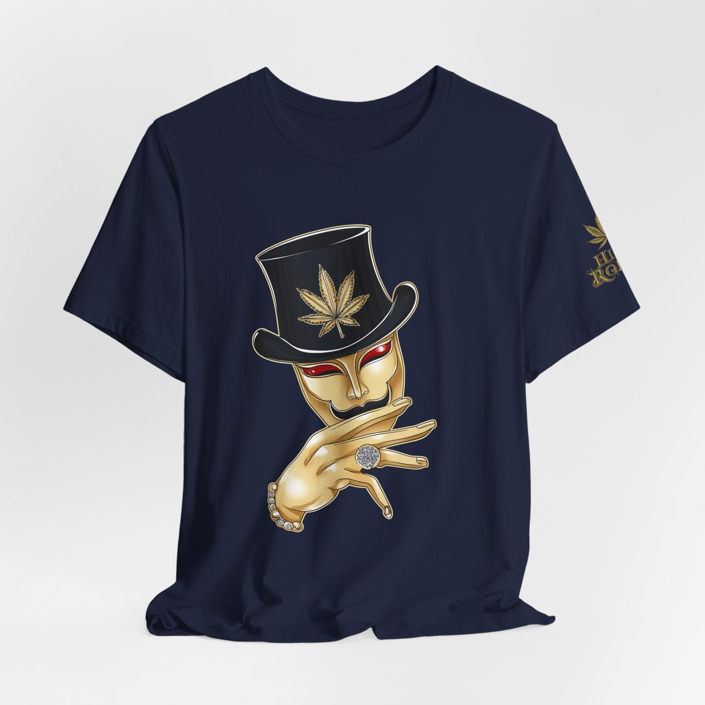 GENTLEMAN CANNABIS MASK™ | PREMIUM SOPHISTICATED ART TEE