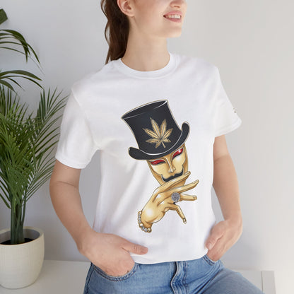 Golden Touch T-Shirt - Premium Airlume Cotton Cannabis Luxury Boss Art Tee