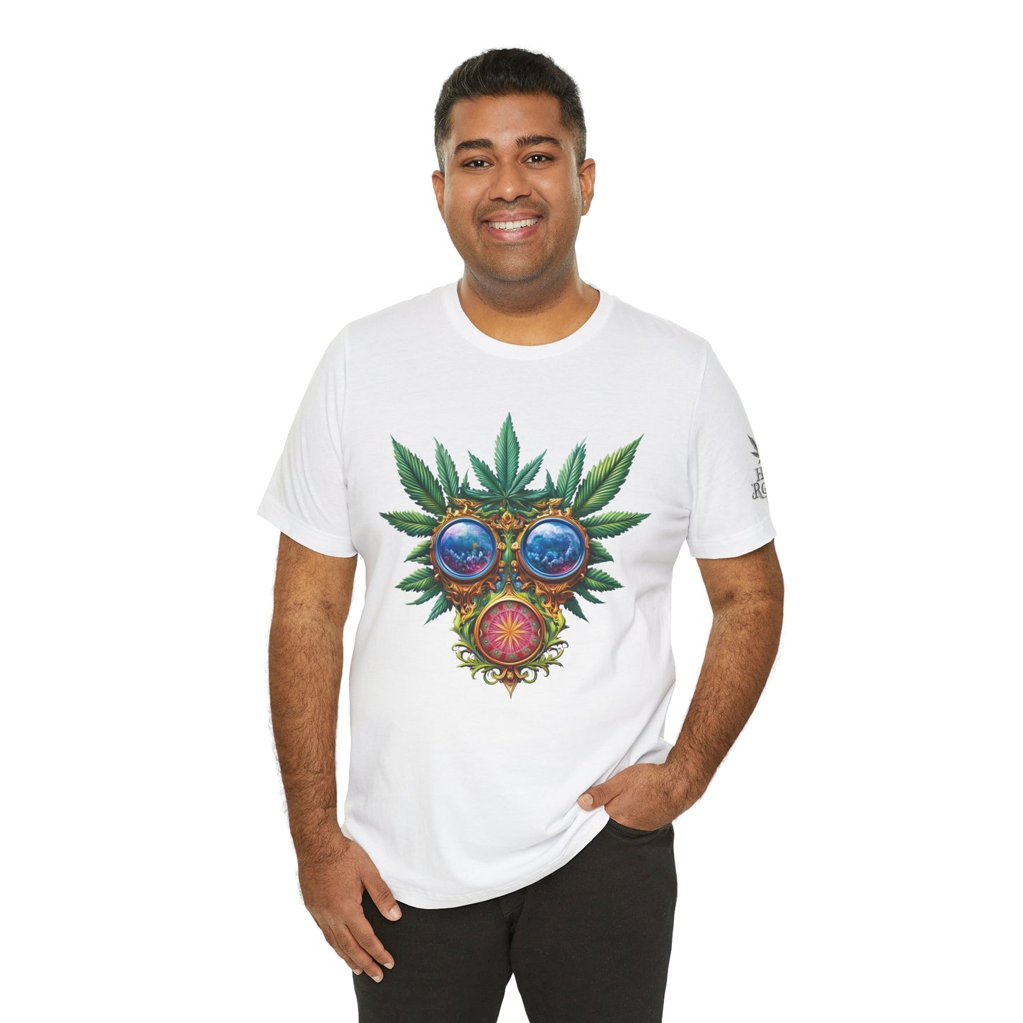 CANNABIS VISION MASK™ | PREMIUM MYSTICAL ART TEE