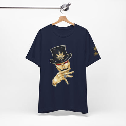 Golden Touch T-Shirt - Premium Airlume Cotton Cannabis Luxury Boss Art Tee