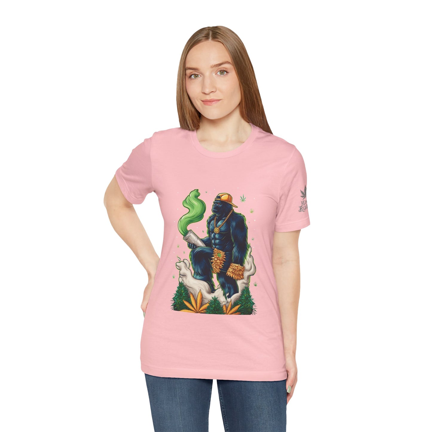 Bigfoot Cannabis Scholar T-Shirt - Premium Sasquatch 420 Lifestyle Apparel