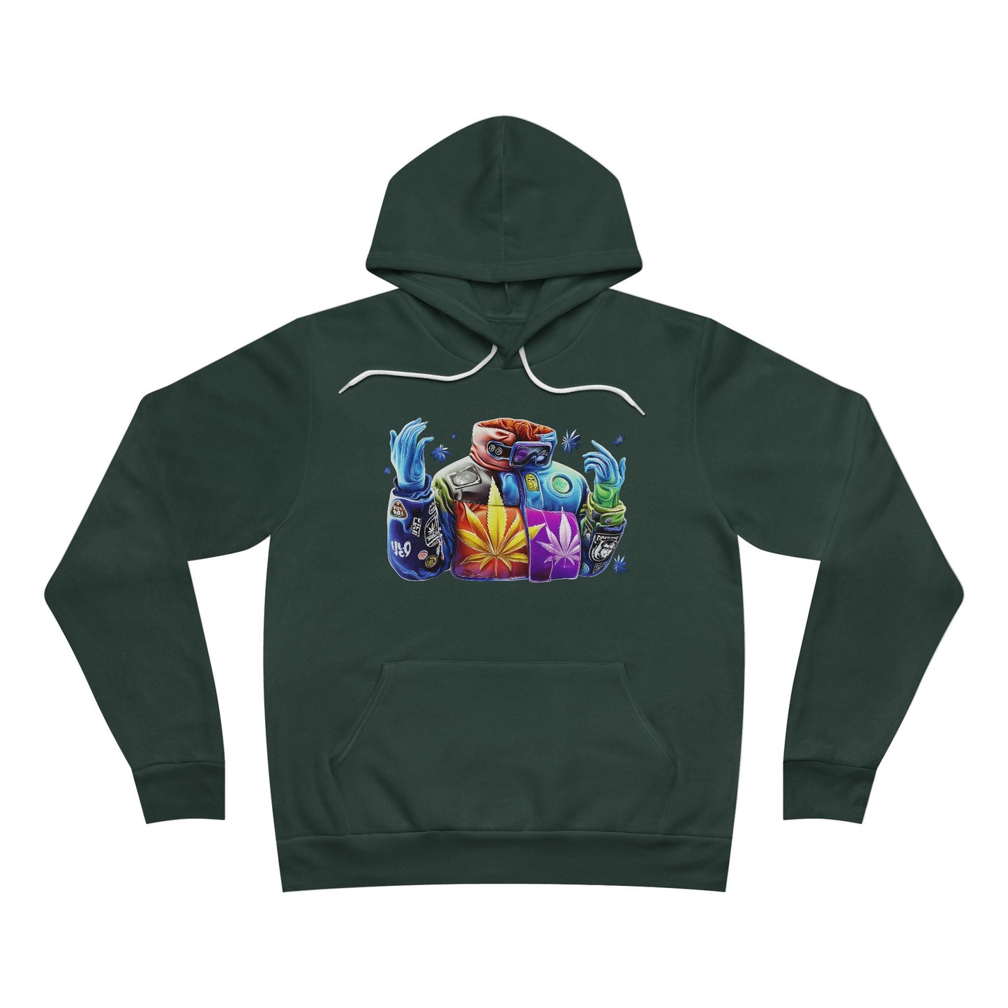 Unisex Sponge Fleece Pullover Hoodie