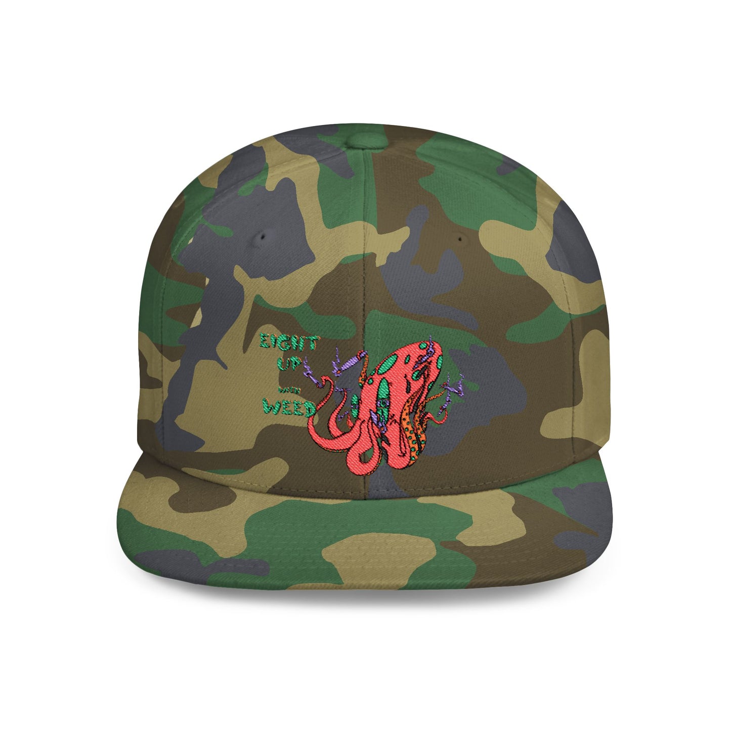 Eight Arms Experience | Premium Flat Bill Snapback | Vegas Odds™ Collection
