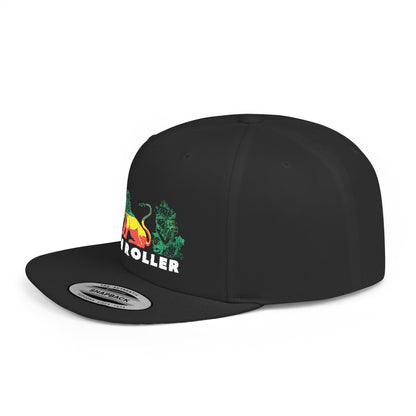 HIGH ROLLER Rastafarian Lion Snapback Cap