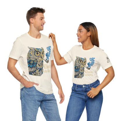 WHOOS SMOKING™ | PREMIUM WISDOM CANNABIS TEE