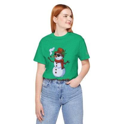 Happy Holidaze Premium Cannabis Christmas T-Shirt