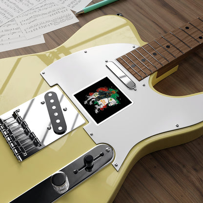 Headless Horseman Cannabis Halloween Sticker - Premium Spooky Stoner Decal - HIGH ROLLER Gothic Collection 3x3