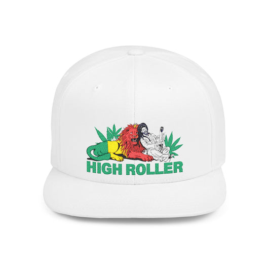 HIGH ROLLER Rastafarian Sage Snapback Cap