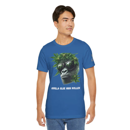 Gorilla Glue Elite Tee - Premium Airlume Cotton Cannabis Strain Culture Black Shirt