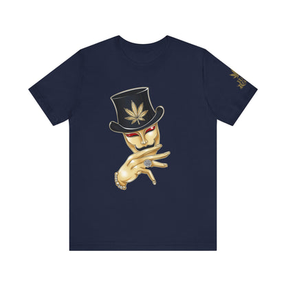 Golden Touch T-Shirt - Premium Airlume Cotton Cannabis Luxury Boss Art Tee