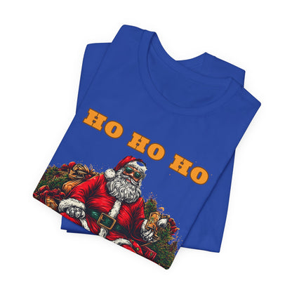 Ho Ho Ho Lot Of Weed Premium Cannabis Christmas T-Shirt