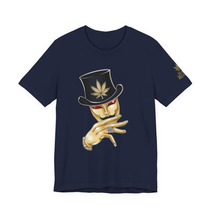 Golden Touch T-Shirt - Premium Airlume Cotton Cannabis Luxury Boss Art Tee