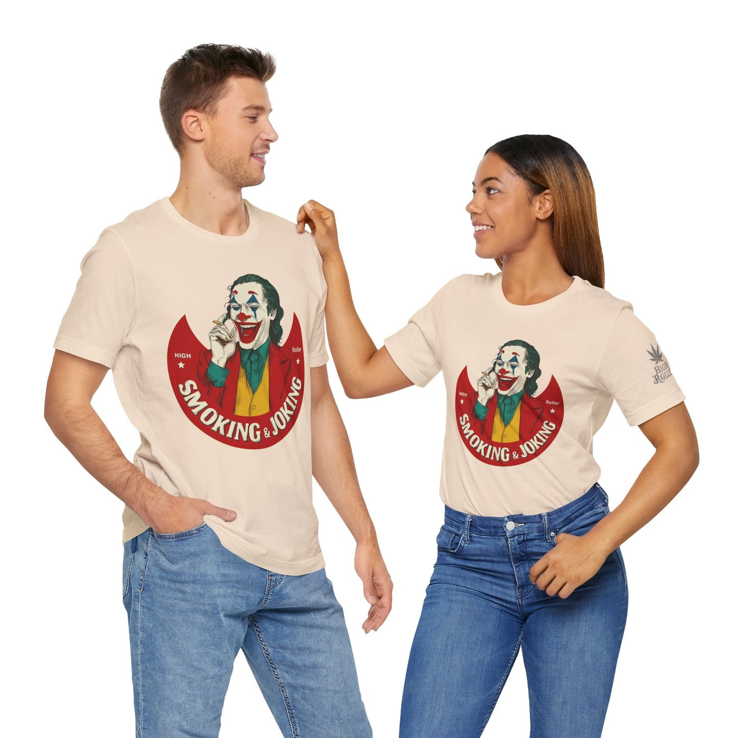 SMOKING & JOKING PURE CANVAS™ | PREMIUM DARK HUMOR TEE