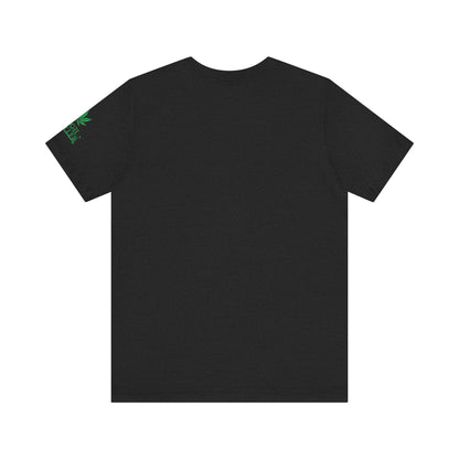 Cannabis Art Dual Face T-Shirt - Premium Unisex Cotton Tee