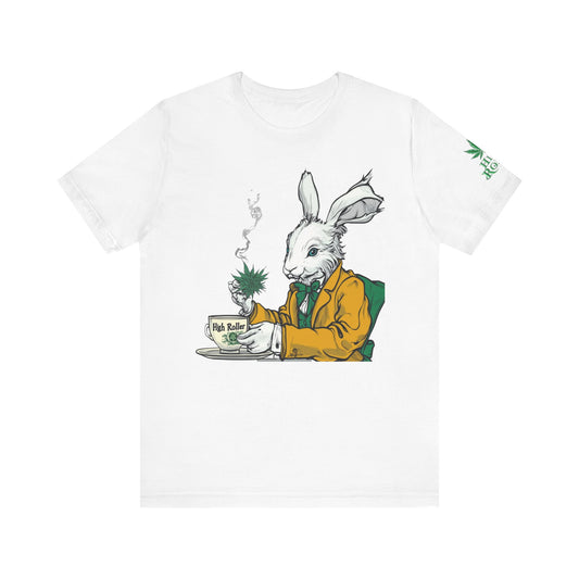 HIGH ROLLER ALICE IN CANNABISLAND T-SHIRT