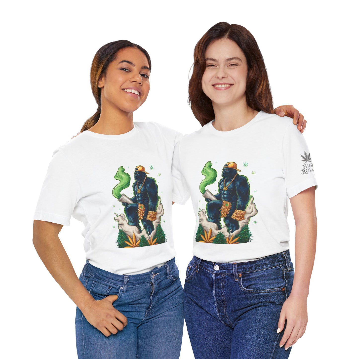 Bigfoot Cannabis Scholar T-Shirt - Premium Sasquatch 420 Lifestyle Apparel