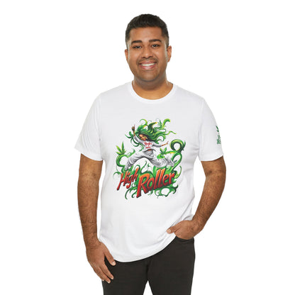 HIGH ROLLER CANNABIS GODDESS™ | PREMIUM MYSTICAL ART TEE