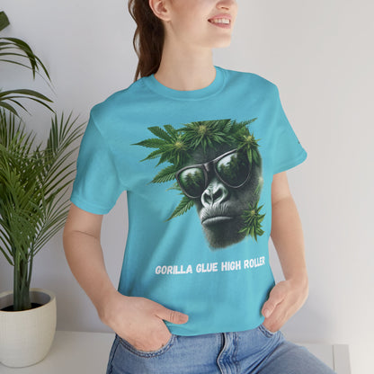Gorilla Glue Cannabis Tee - Strain Culture Art Design | High Roller