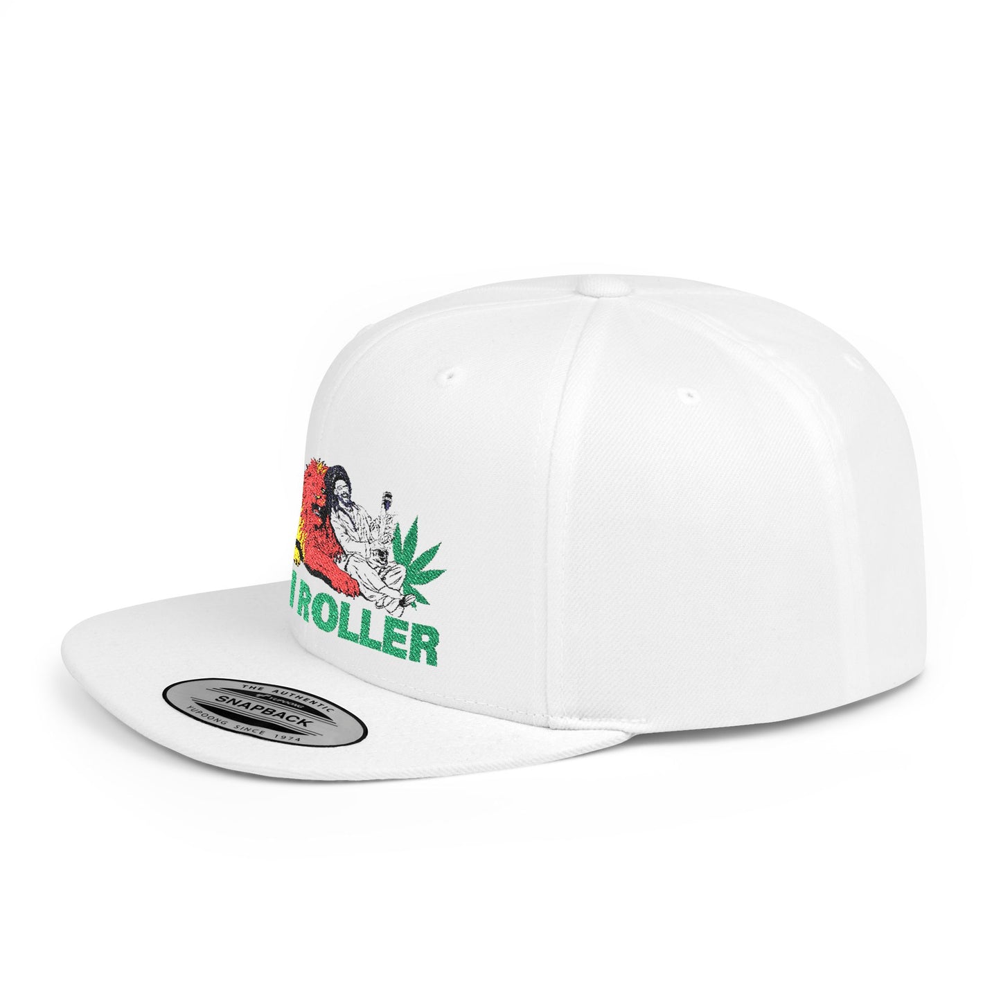 HIGH ROLLER Rastafarian Sage Snapback Cap