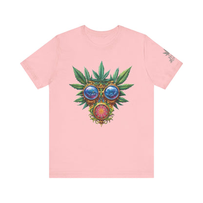 Third Eye Vision T-Shirt - Premium Airlume Cotton Cannabis Kaleidoscope Art Tee