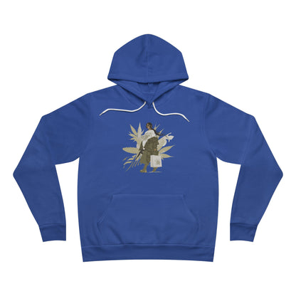 Cannabis Leaf Wings Hoodie - Urban Street Art Design | High Roller