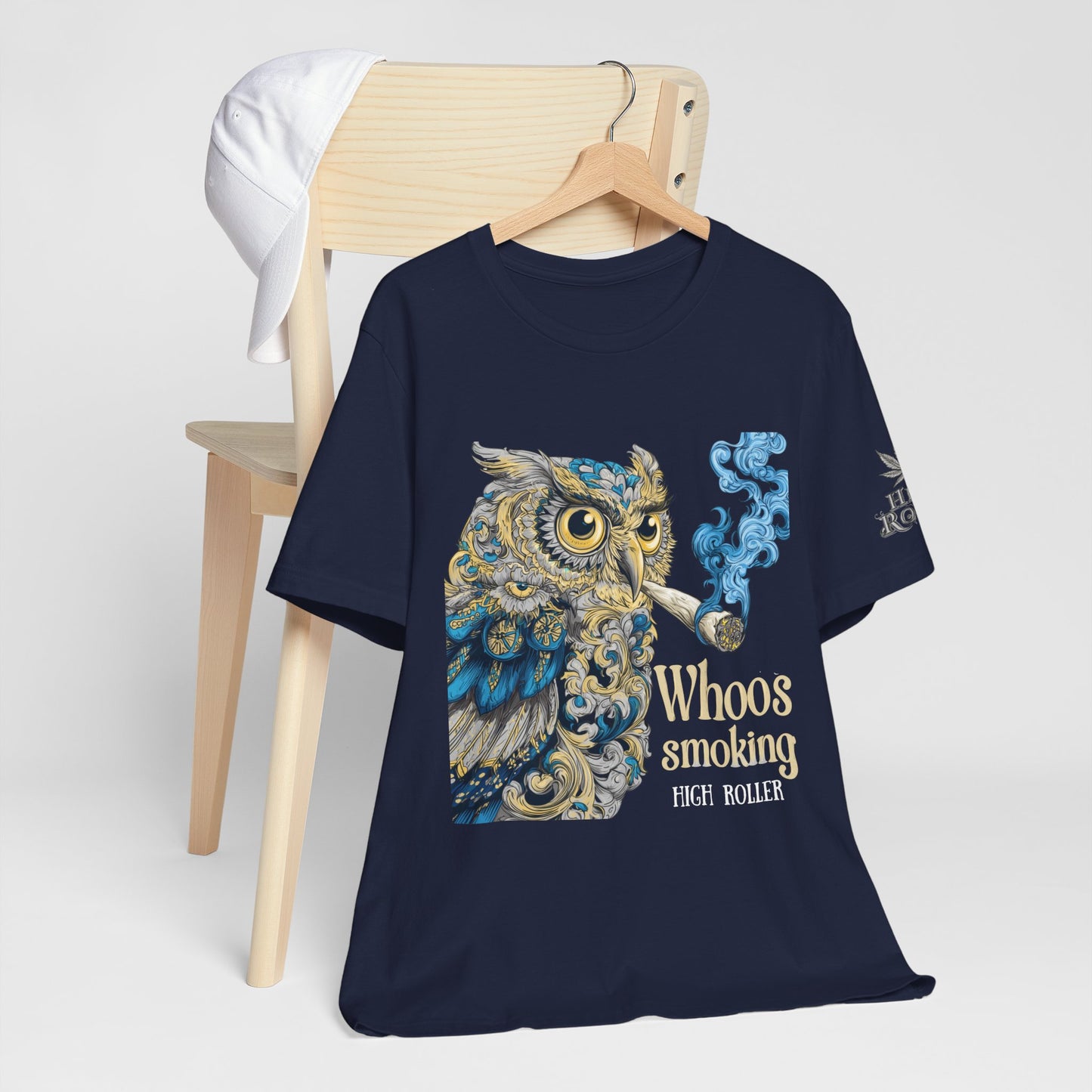 WHOOS SMOKING™ | PREMIUM WISDOM CANNABIS TEE