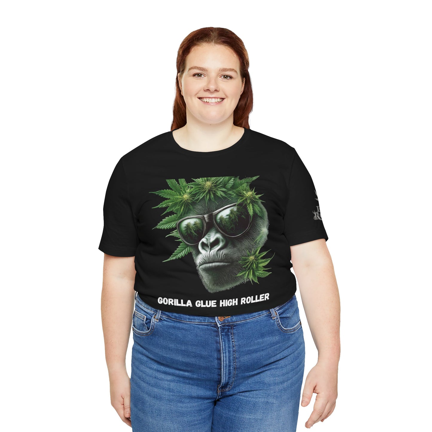 Gorilla Glue Cannabis Tee - Strain Culture Art Design | High Roller