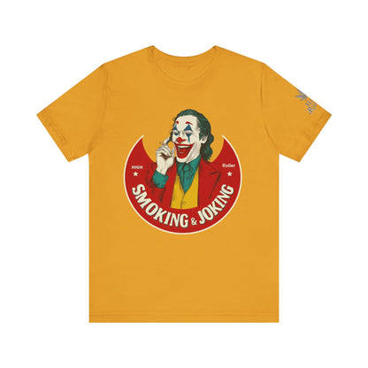 SMOKING & JOKING PURE CANVAS™ | PREMIUM DARK HUMOR TEE