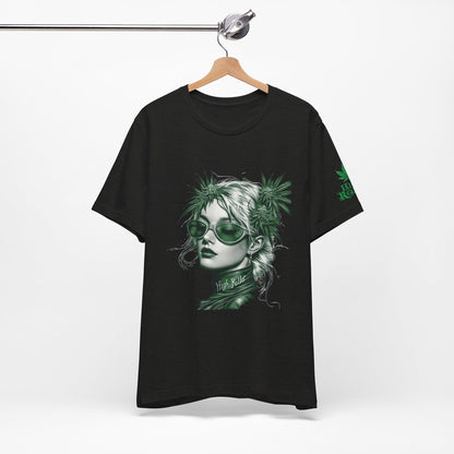 HIGH ROLLER CANNABIS GODDESS T-SHIRT