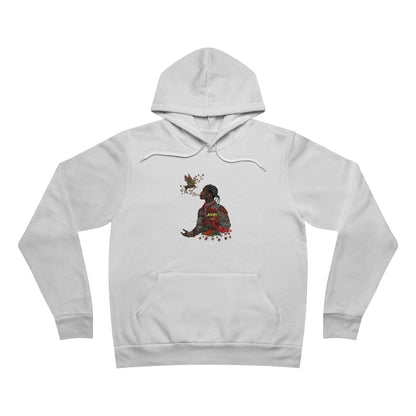 "Meditation & Cannabis Silhouette - 420 Zen Unisex Pullover Hoodie