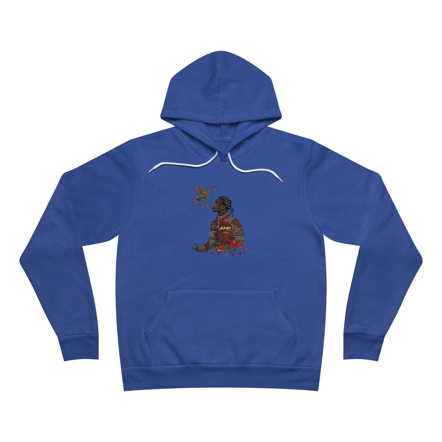 "Meditation & Cannabis Silhouette - 420 Zen Unisex Pullover Hoodie