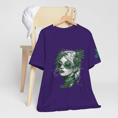 HIGH ROLLER CANNABIS GODDESS T-SHIRT