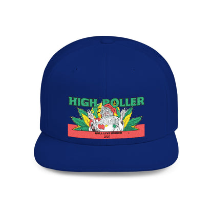 HIGH ROLLER Cannabis Culture Snapback Cap