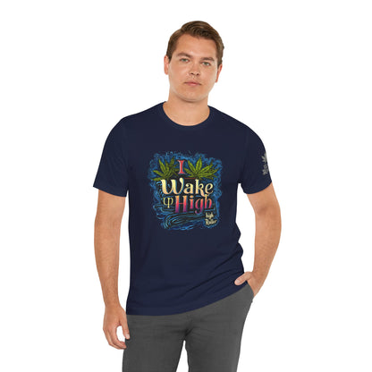 Wake Up High™ | Premium Cannabis Art Tee - Limited Edition | High Roller