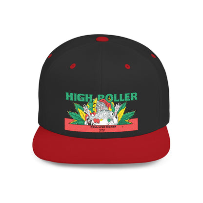 HIGH ROLLER Cannabis Culture Snapback Cap