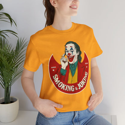 SMOKING & JOKING PURE CANVAS™ | PREMIUM DARK HUMOR TEE