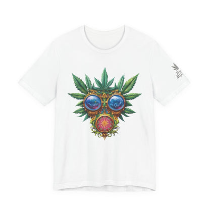 Third Eye Vision T-Shirt - Premium Airlume Cotton Cannabis Kaleidoscope Art Tee