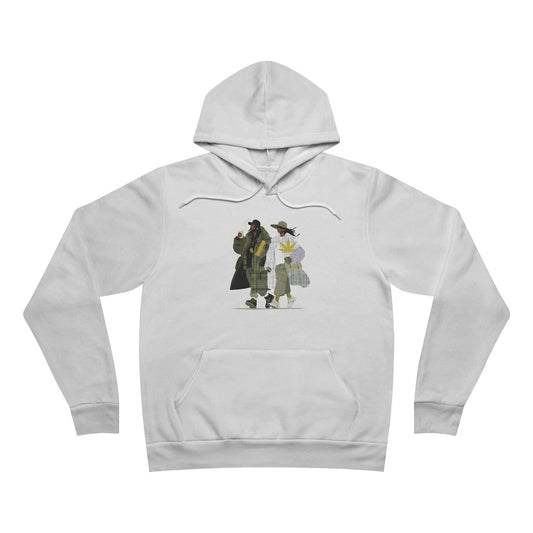 Cannabis Culture Duo Hoodie - Hip Hop Legends Art Design | High Roller
