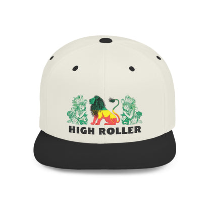 HIGH ROLLER Royal Crest Snapback Cap