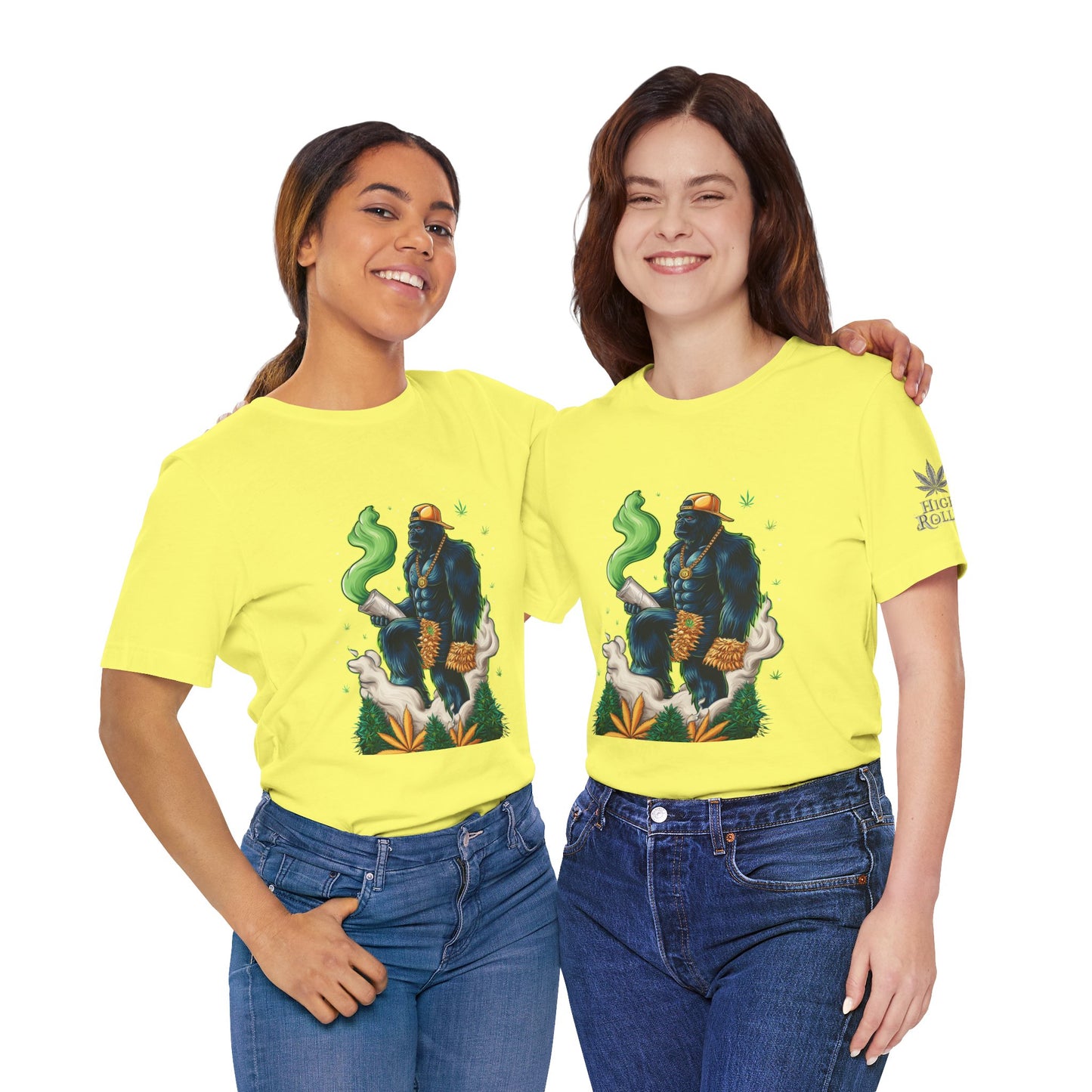 Bigfoot Cannabis Scholar T-Shirt - Premium Sasquatch 420 Lifestyle Apparel